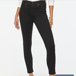 J. Crew Factory 9" mid-rise black skinny jean in signature stretch NWTs…